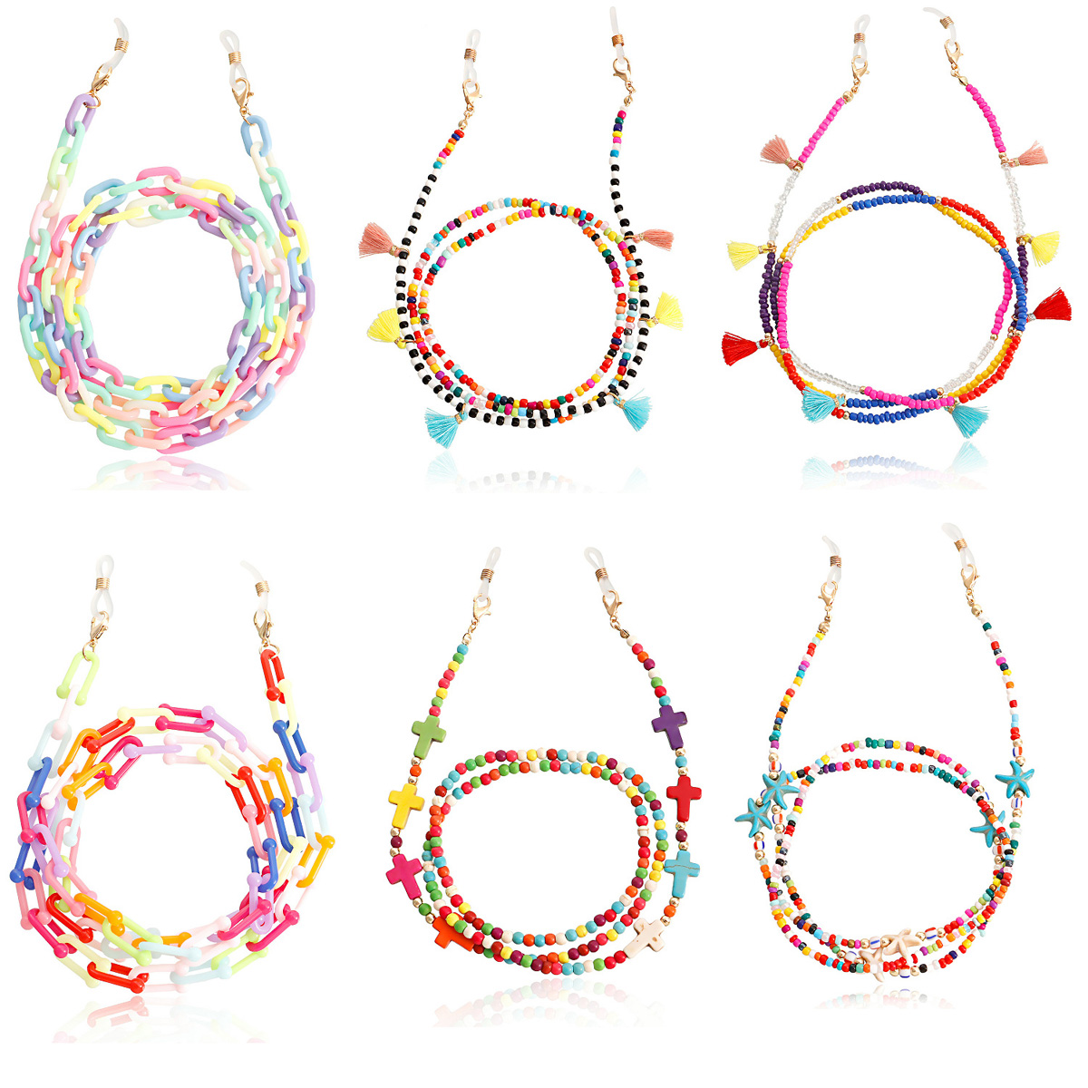 Sunglass Retainer Cord - Цепочка для очков двойного назначения, Модный