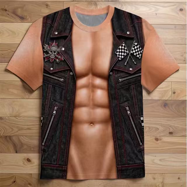 Мужская креативная кожаная май – обзор и цена Tank Top Muscle